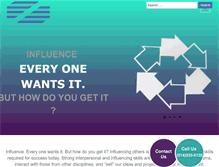 Tablet Screenshot of ezinfluence.com